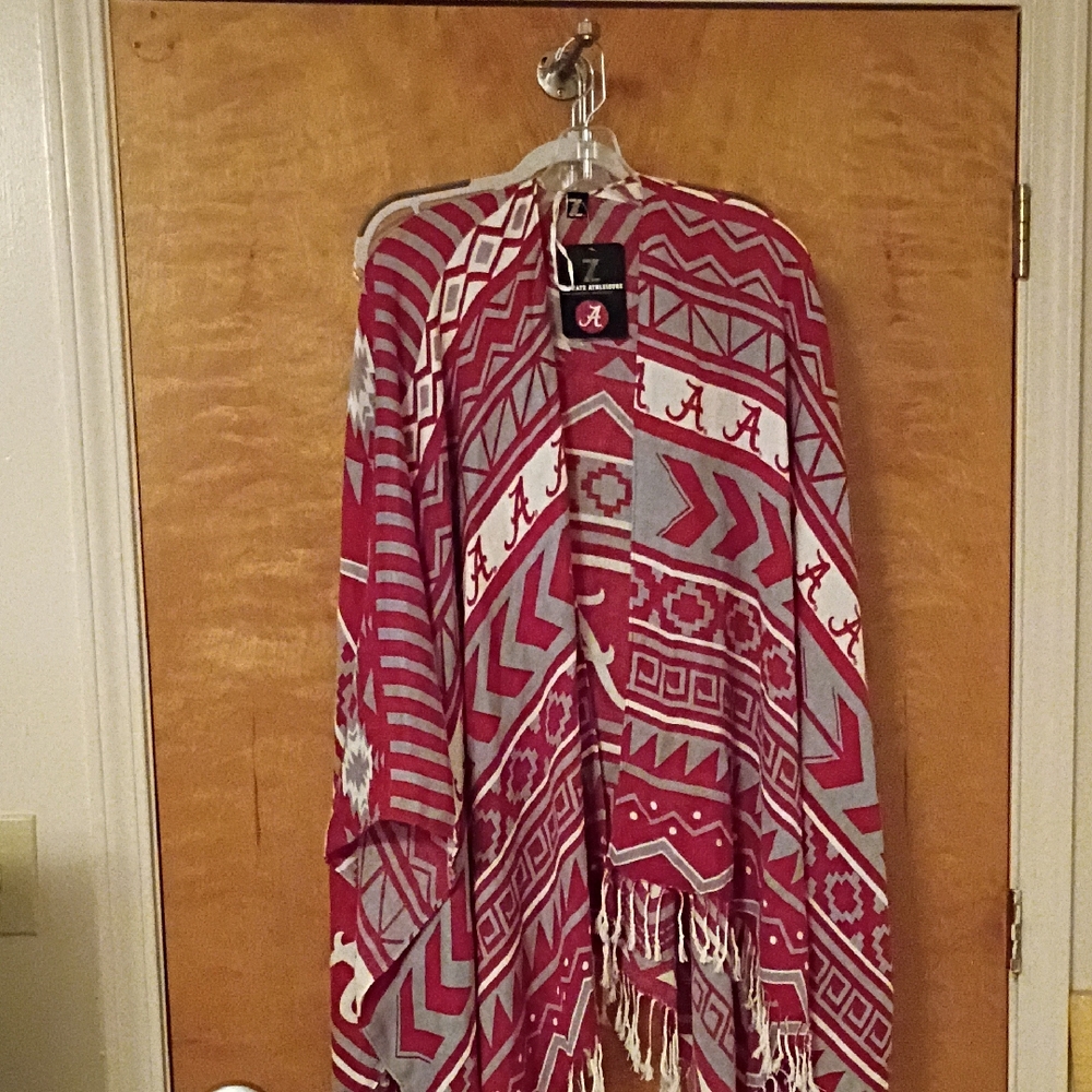 Alabama Crimson Tide Red and White Scarf